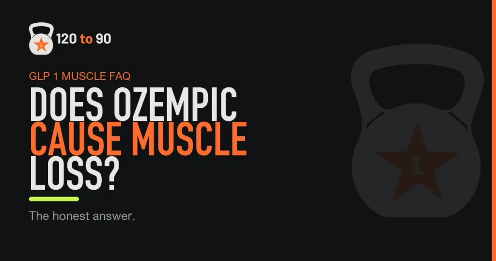Man over 45 training to keep muscle while on Ozempic