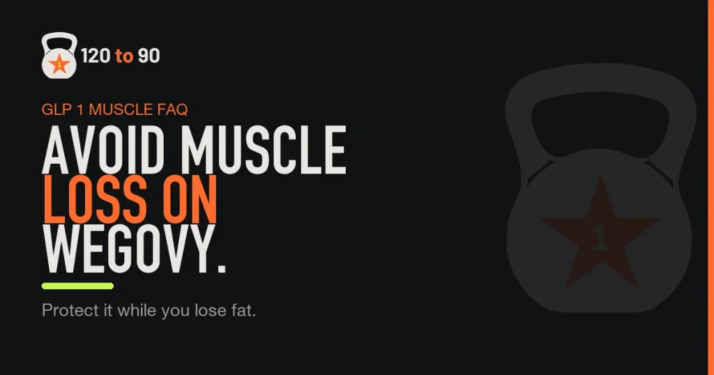 High protein food and a kettlebell to avoid muscle loss on Wegovy